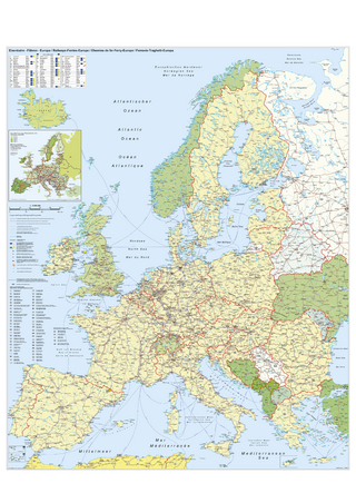 Europa-Eisenbahn-Fähren