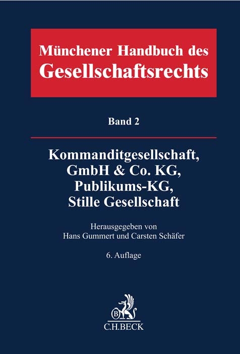 Münchener Handbuch des Gesellschaftsrechts - 