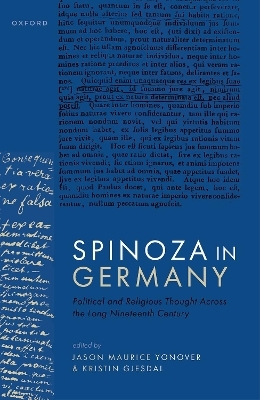 Spinoza in Germany