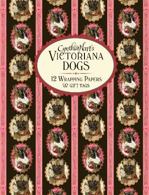 Cynthia Hart's Victoriana Dogs: 12 Wrapping Papers and Gift Tags
