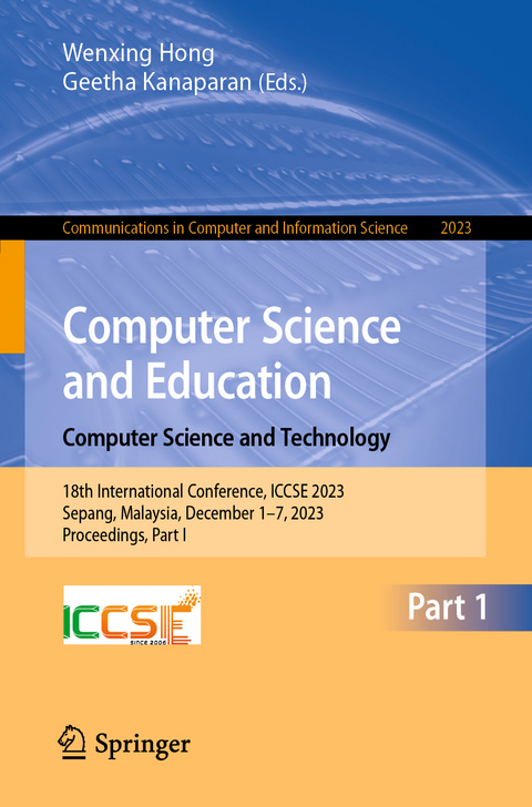 Computer Science and Education. Computer Science and Technology - 