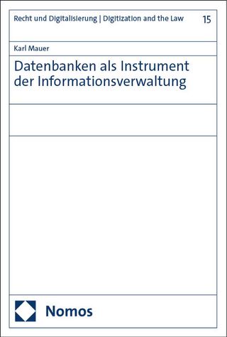 Datenbanken als Instrument der Informationsverwaltung