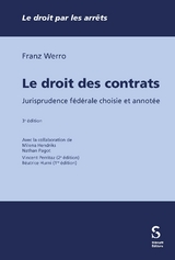 Le droit des contrats - Werro, Franz