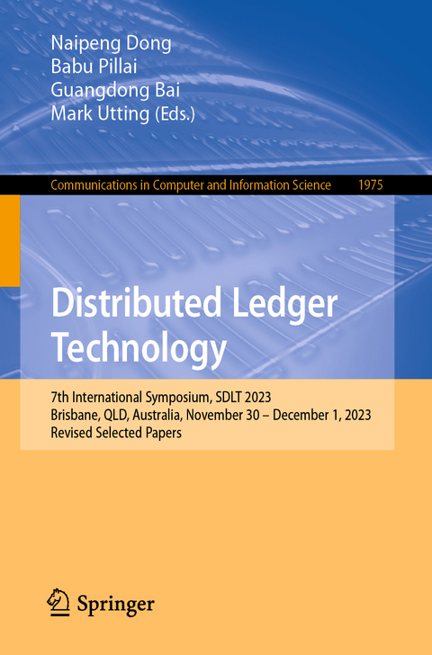 Distributed Ledger Technology - 