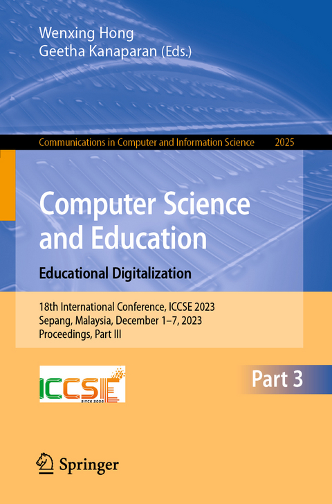Computer Science and Education. Educational Digitalization - 