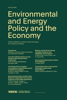 Environmental and Energy Policy and the Economy