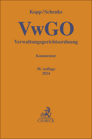 Verwaltungsgerichtsordnung: VwGO