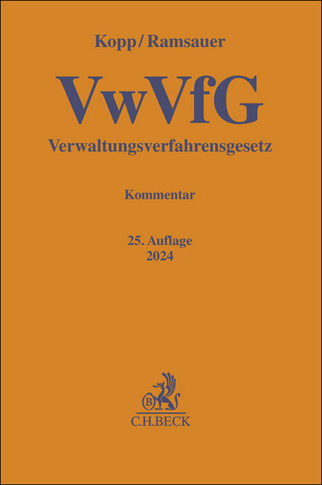 Verwaltungsverfahrensgesetz: VwVfG - 