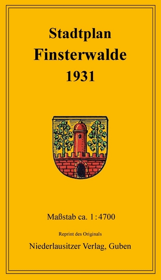 Stadtplan Finsterwalde 1931