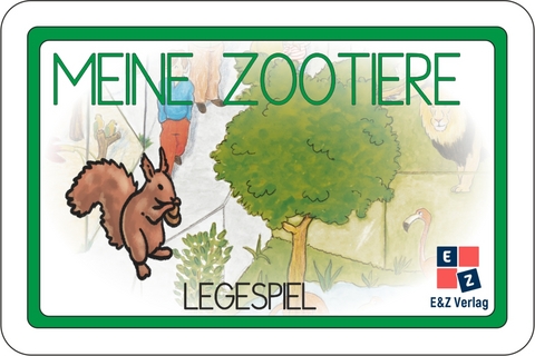 Meine Zootiere Legespiel - Helga Momm