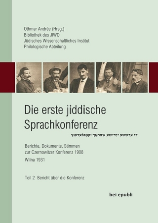 Die erste jiddische Sprachkonferenz