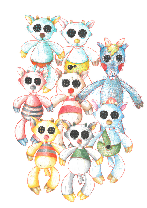 Hampelfiguren Tiere ausschneiden & basteln! - Sylvie Triemer