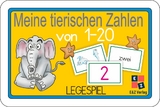 Meine tierischen Zahlen von 1-20 Legespiel - Helga Momm
