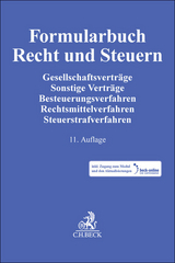 Formularbuch Recht und Steuern - 