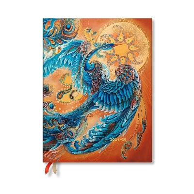 Skybird (Birds of Happiness) Ultra 12-month Vertical Softcover Flexi Dayplanner 2025 (Elastic Band Closure) -  Paperblanks