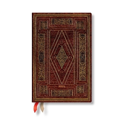 First Folio (Shakespeare&rsquo;s Library) Mini 12-month Verso Hardback Dayplanner 2025 (Elastic Band Closure) -  Paperblanks