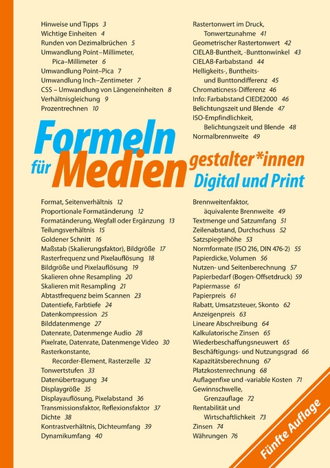 Formeln für Mediengestalter*innen Digital und Print - Ulrich Paasch