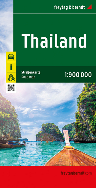 Thailand, Autokarte 1:900.000, freytag & berndt - 