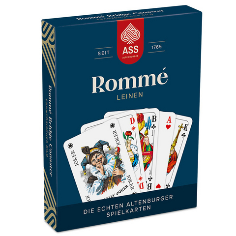 Romm&eacute; Leinenpr&auml;gung, franz&ouml;sisches Bild