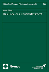 Das Ende des Neutralit&auml;tsrechts - Jamal El-Zein