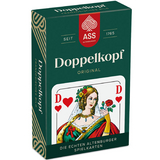 Doppelkopf, franz&ouml;sisches Bild, in Faltschachtel