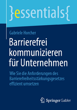 Barrierefrei kommunizieren f&uuml;r Unternehmen - Gabriele Horcher