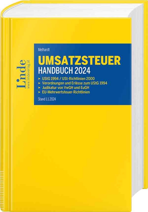 Umsatzsteuer-Handbuch 2024 - Stefan Melhardt