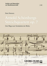 Arnold Schönbergs Streichquartett op. 7 - Peter Petersen