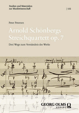 Arnold Sch&ouml;nbergs Streichquartett op. 7 - Peter Petersen