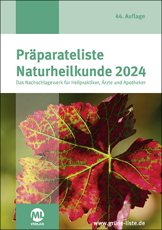 Präparateliste der Naturheilkunde 2024