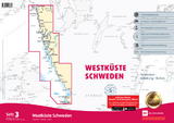 Sportbootkarten Satz 3: Westküste Schweden (Ausgabe 2024/2025) - 