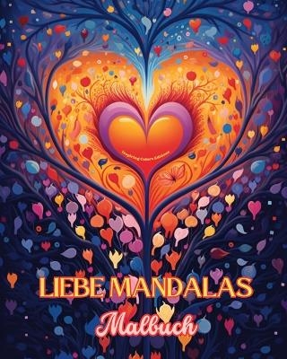 Liebe Mandalas Malbuch Quelle der unendlichen Kreativit&auml;t Ideales Geschenk zum Valentinstag - Inspiring Colors Editions