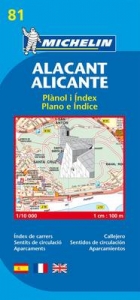 Alicante - Michelin City Plan 81 - 