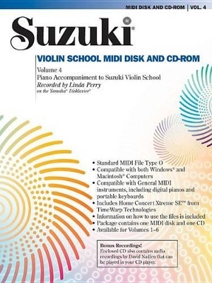 Suzuki Violin School Vol.4