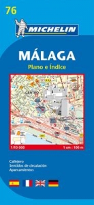 Malaga - Michelin City Plan - 