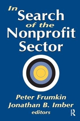 In Search of the Nonprofit Sector - 