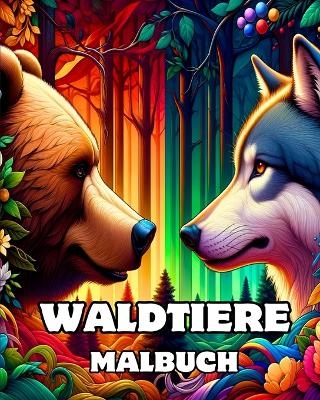 Waldtiere Malbuch - Caroline J Blackmore