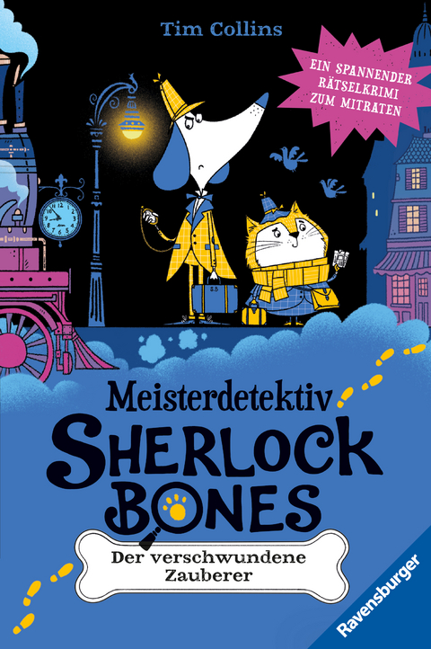 Meisterdetektiv Sherlock Bones, Band 3 - Der verschwundene Zauberer - Tim Collins
