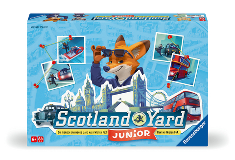 Scotland Yard Junior - Kinderspiel ab 6 Jahre - Michael Schacht