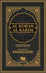 Al Koran Al Karim (schwarz-gold)