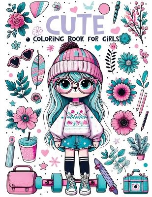 Cute Coloring Book For Girls