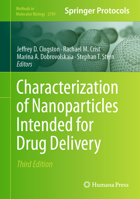 Characterization of Nanoparticles Intended for Drug Delivery - 