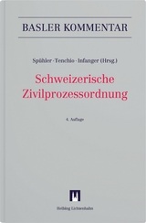 Schweizerische Zivilprozessordnung - Spühler, Karl; Tenchio, Luca; Infanger, Dominik; Aepli, Martina; Auwärter, Dorothee; Baeckert, Andreas; Bähler, Daniel; Bell, Katherine; Benn, Jurij; Berger, Tabea; Brändli, Beat; Brändli, Tobias; Brüesch, Andrea; Brunner, Norbert; Bruttin, Carole; Dolge, Annette; Dorschner, Sophie; Droese, Lorenz; Feit, Michael; Frei, Nina J.; Gehri, Myriam; Geiser, Thomas; Gelzer, Philipp; Giroud, Roger; Girsberger, Daniel; Gozzi, Niccolò; Graber, Michael; Groz, Philipp; Gschwend, Julia; Guyan, Peter; Habegger, Philipp; Hafner, Peter; Hänni, Julia; Hempel, Heinrich; Herzog, Nicolas; Hess-Blumer, Andri; Hofmann, Dieter; Hotz, Basil; Infanger, Dominik; Kaiser Job, Noëlle; Karlen, Peter; Martin-Spühler, Claudia; Mazan, Stephan; Michel, Margot; Moret, Sébastien; Mráz, Michael; Nater, Christoph; Peter, Flavio; Rüegg, Michael; Rüegg, Viktor; Ruggle, Peter; Schmid, Ernst F.; Schmid, Martin; Siehr, Kurt; Sprecher, Thomas; Spühler, Karl; Tenchio, Kristina; Tenchio, Luca; Theus Simoni, Fabiana; Visinoni-Meyer, Claudia; Vock, Dominik; Weber, Marc; Weber-Stecher, Urs; Willisegger, Daniel; Wohlgemuth, David; Zinsli, Gian Reto