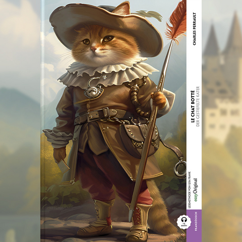Le Chat bott&eacute; / Der gestiefelte Kater (Buch + Audio-Online) - Frank-Lesemethode - Kommentierte zweisprachige Ausgabe Franz&ouml;sisch-Deutsch - Charles Perrault