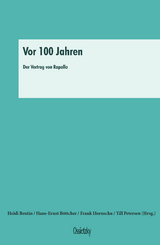 Vor 100 Jahren - 