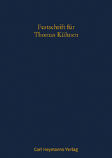 Festschrift f&uuml;r Thomas K&uuml;hnen - 