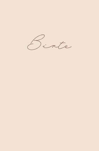 Birte - Notizbuch/Tagebuch - klassisch & elegant