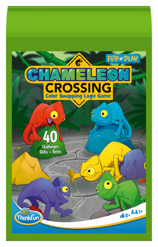 ThinkFun Flip n’ Play - Chameleon Crossing - Logikspiel ab 8 Jahre