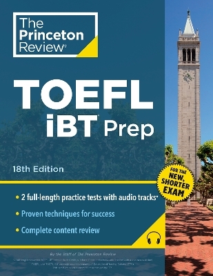 Princeton Review TOEFL iBT Prep with Audio/Listening Tracks