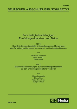 Zum festigkeitsabhängigen Ermüdungswiderstand von Beton - Buch mit E-Book